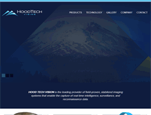 Tablet Screenshot of hoodtechvision.com
